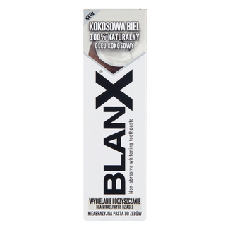 BlanX White Coconut, wybielająca pasta do zębów, 75 ml USZKODZONE OPAKOWANIE - zdjęcie produktu