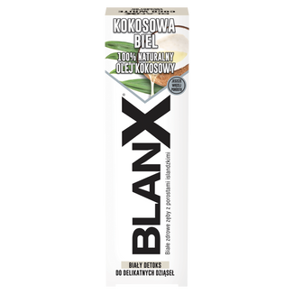 BlanX White Coconut, wybielająca pasta do zębów, 75 ml BlanX White Coconut, wybielająca pasta do zębów, 75 ml - zdjęcie produktu