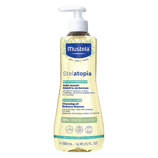 Mustela Stelatopia, olejek myjący, od urodzenia, 500 ml - zdjęcie produktu