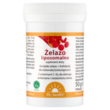 Dr. Jacob's Żelazo Liposomalne, proszek, smak mango, 50 g - miniaturka zdjęcia produktu
