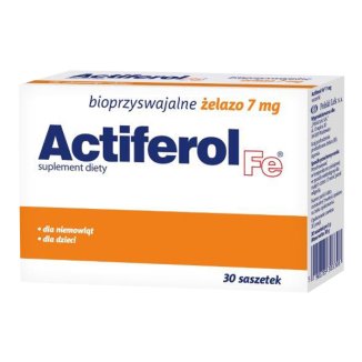 Actiferol Fe 7 mg, 30 saszetek - zdjęcie produktu