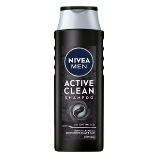 Nivea Men, szampon pielęgnujący, Active Clean, 400 ml - zdjęcie produktu