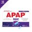 Apap Noc 500 mg + 25 mg, 12 tabletek powlekanych KRÓTKA DATA - miniaturka 2 zdjęcia produktu