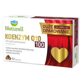 Naturell, Koenzym Q-10 100 mg, 60 kapsułek USZKODZONE OPAKOWANIE - zdjęcie produktu