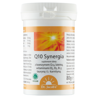 Dr. Jacob's Q10 Synergia, proszek, 80 g - zdjęcie produktu