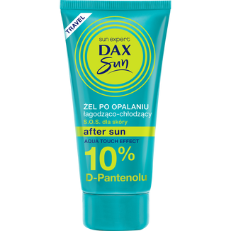 DAX Sun Travel, żel po opalaniu łagodząco-chłodzący z D-Pantenolem 10%, 50 ml - zdjęcie produktu