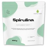 Naturove Spirulina, proszek, 500 g - miniaturka zdjęcia produktu