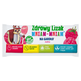 Zdrowy Lizak Mniam-mniam, Na gardło, smak malinowy, 1 sztuka - miniaturka zdjęcia produktu