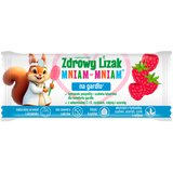 Zdrowy Lizak Mniam-mniam, Na gardło, smak malinowy, 1 sztuka - miniaturka zdjęcia produktu