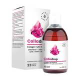 Aura Herbals, Colladrop Kolagen rybi NatiCol + Witamina C, 500 ml - miniaturka zdjęcia produktu