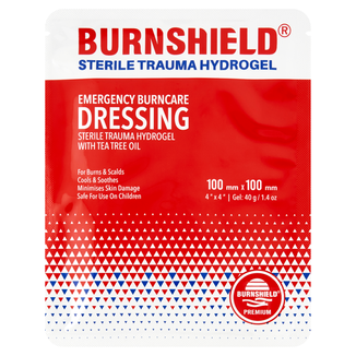 Burnshield, opatrunek hydrożelowy na oparzenia, 10 x 10 cm, 1 sztuka - zdjęcie produktu