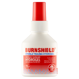 BurnShield, hydrożel na oparzenia w pojemniku z dozownikiem, 75 ml - zdjęcie produktu