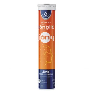 Jonolit Jony, smak pomarańczowy, 20 tabletek musujących - zdjęcie produktu
