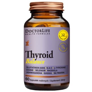 Doctor Life Thyroid Balance, 60 kapsułek roślinnych - zdjęcie produktu