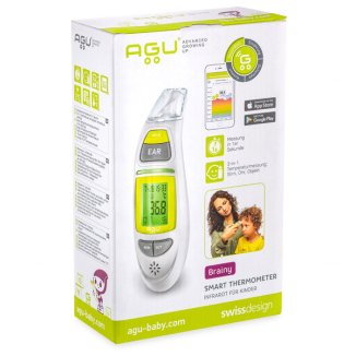 AGU Baby Smart Agu SHE7, inteligentny termometr na podczerwień - 4 AGU Baby Smart Agu SHE7, inteligentny termometr na podczerwień - 4 - zdjęcie produktu