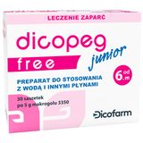 Dicopeg Junior Free, od 6 miesiąca, 30 saszetek Dicopeg Junior Free, od 6 miesiąca, 30 saszetek - miniaturka zdjęcia produktu