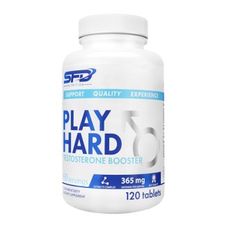 SFD Play Hard, booster testosteronu, 120 tabletek - zdjęcie produktu