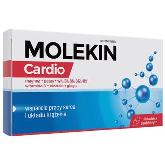 Molekin Cardio, 30 tabletek powlekanych - zdjęcie produktu