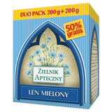 Len mielony Duo Pack, 200 g + 200 g USZKODZONE OPAKOWANIE - miniaturka zdjęcia produktu