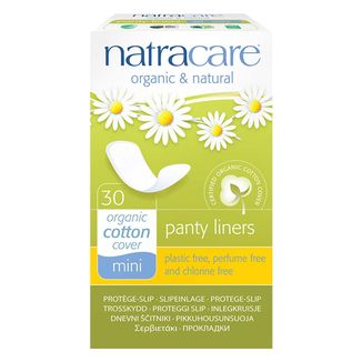 Natracare Mini, wkładki higieniczne z bawełny ekologicznej, 30 sztuk USZKODZONE OPAKOWANIE Natracare Mini, wkładki higieniczne z bawełny ekologicznej, 30 sztuk USZKODZONE OPAKOWANIE - zdjęcie produktu