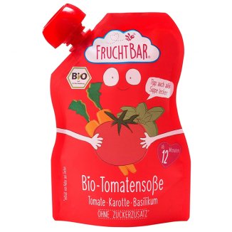 Fruchtbar Sos pomidorowy BIO, po 12 miesiącu 190 g - zdjęcie produktu