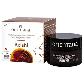 Orientana Reishi, wegański krem do twarzy na noc, 50 ml - zdjęcie produktu