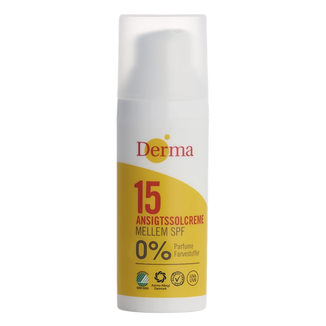 Derma Sun, krem słoneczny do twarzy SPF 15, 50 ml - zdjęcie produktu