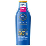 Nivea Sun Protect & Moisture, nawilżający balsam do opalania, SPF 50+, 200 ml - miniaturka zdjęcia produktu