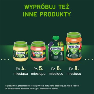 BoboVita, Obiadek Bio, cielęcinka z brokułami i ziemniaczkami, po 5 miesiącu, 125 g - 4 BoboVita, Obiadek Bio, cielęcinka z brokułami i ziemniaczkami, po 5 miesiącu, 125 g - 4 - zdjęcie produktu