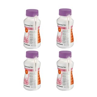 Nutricomp Drink Plus, preparat odżywczy, smak truskawkowy, 4 x 200 ml - zdjęcie produktu