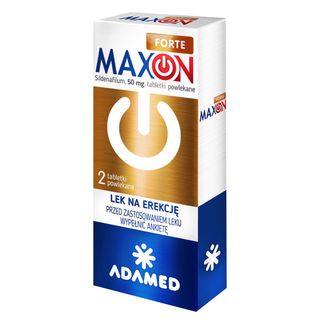Maxon Forte 50 mg, 2 tabletki powlekane - zdjęcie produktu