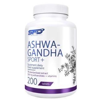 SFD Ashwagandha Sport+, 200 tabletek - zdjęcie produktu