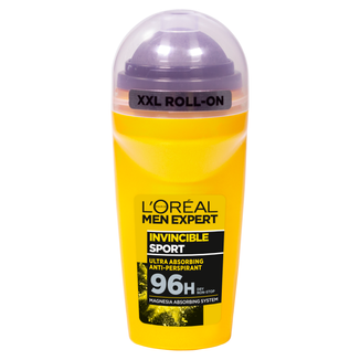 L’Oreal Men Expert Invincible Sport, antyperspirant roll-on, 50 ml - zdjęcie produktu