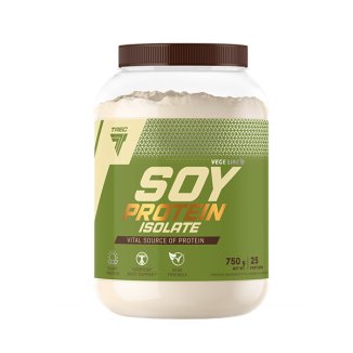 Trec Soy Protein Isolate, białko sojowe, smak czekoladowy, 750 mg - zdjęcie produktu