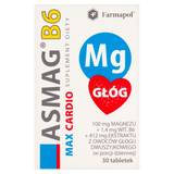 Asmag B6 Max Cardio, 30 tabletek - miniaturka zdjęcia produktu