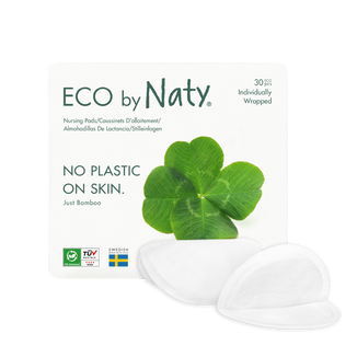 Eco by Naty, Ekologiczne wkładki laktacyjne, 30 sztuk - zdjęcie produktu