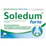 Soledum forte 200 mg, 20 kapsułek dojelitowych USZKODZONE OPAKOWANIE - miniaturka zdjęcia produktu