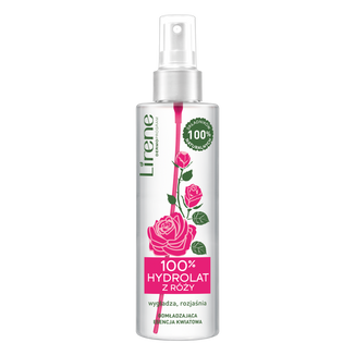 Lirene, 100% hydrolat z róży, odmładzająca esencja kwiatowa, 100 ml - zdjęcie produktu