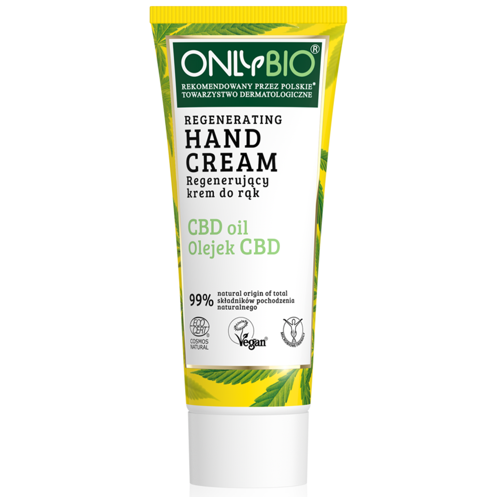 Onlybio OnlyBio, regenerierend Handcreme, Öl CBD, 75 ml — Inhaltsstoffe und Bewertung