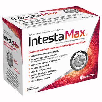 Intesta Max, granulat, 30 saszetek USZKODZONE OPAKOWANIE - zdjęcie produktu