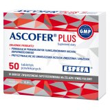 Ascofer Plus, 50 tabletek powlekanych USZKODZONE OPAKOWANIE Ascofer Plus, 50 tabletek powlekanych USZKODZONE OPAKOWANIE - miniaturka zdjęcia produktu