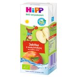 HiPP Napój Bio, jabłka z wodą źródlaną, bez dodatku cukru, od 1 roku, 200 ml - miniaturka zdjęcia produktu