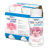 Resource Protein, preparat odżywczy, smak truskawkowy, 4 x 200 ml KRÓTKA DATA - miniaturka zdjęcia produktu