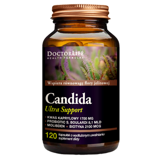 Doctor Life Candida Ultra Support, 120 kapsułek - zdjęcie produktu