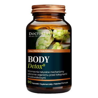 Doctor Life Body Detox, 90 kapsułek - zdjęcie produktu