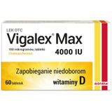 Vigalex Max 4000 IU, 60 tabletek - miniaturka zdjęcia produktu