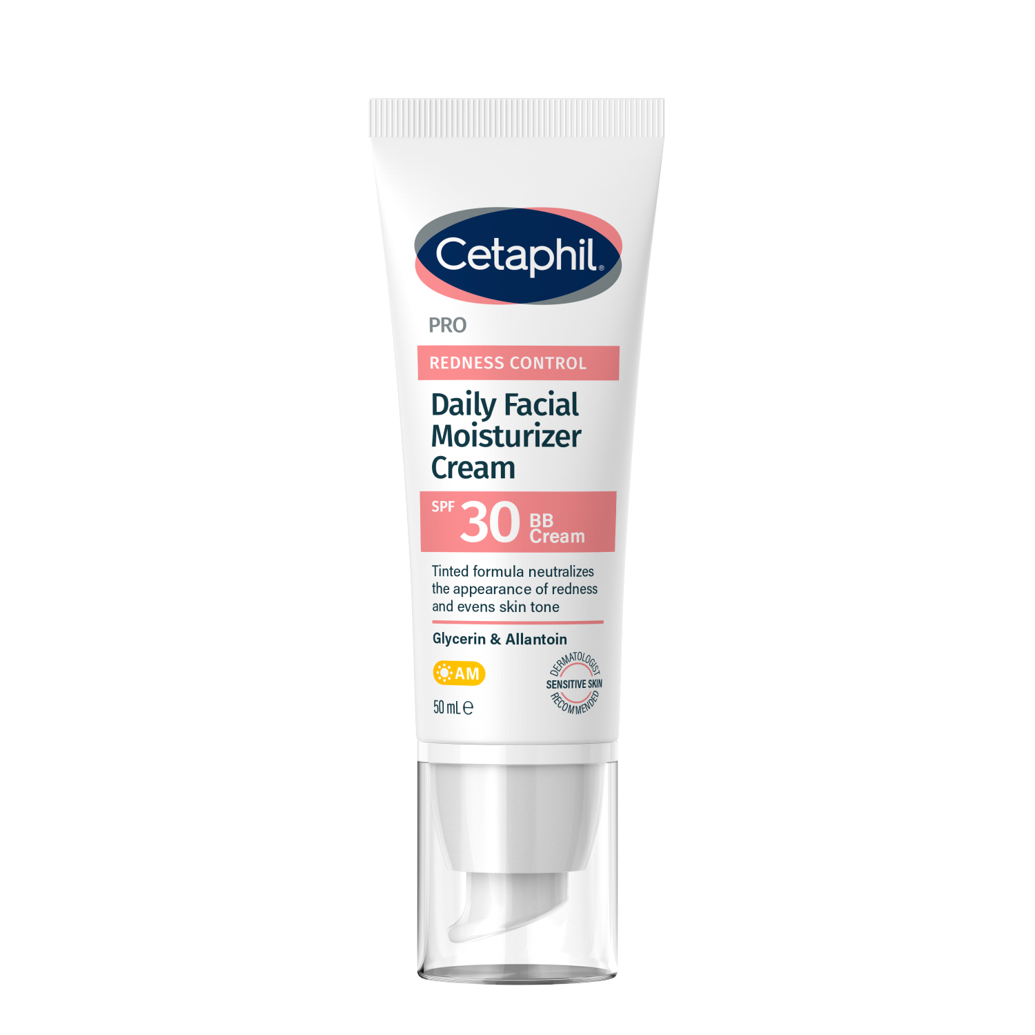 Cetaphil Pro Redness Control BB, Feuchtigkeitscreme für den Tag, empfindliche Haut, SPF 30, 50 ml
