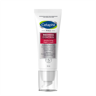 Cetaphil Pro Redness Control, krem nawilżający na noc, skóra wrażliwa, 50 ml USZKODZONE OPAKOWANIE - zdjęcie produktu