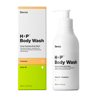 H+P Body Wash, konopny żel do mycia z CBD i probiotykami, 300 ml - zdjęcie produktu