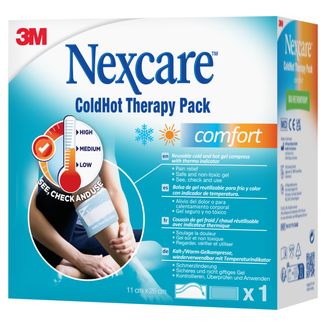 Nexcare ColdHot Comfort, okład żelowy, 11 cm x 26 cm, 1 sztuka - zdjęcie produktu